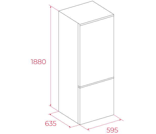 Teka LODÓWKA RBF 54640 SS - 1507358 - zdjęcie 12